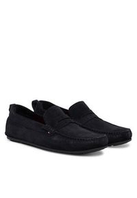 TOMMY HILFIGER - Tommy Hilfiger Mokasyny Core Hilfiegr Suede Driver FM0FM05789 Granatowy. Kolor: niebieski. Materiał: skóra, zamsz #6