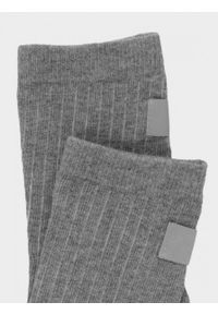 outhorn - Skarpetki nad kostkę męskie. Materiał: elastan, materiał, bawełna, prążkowany, włókno, poliester, poliamid. Wzór: aplikacja