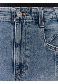 Guess Spódnica jeansowa W3YD75 D4MSM Niebieski Regular Fit. Kolor: niebieski. Materiał: bawełna, jeans