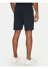 BOSS Szorty sportowe Mix&Match 50515314 Granatowy Regular Fit. Kolor: niebieski. Materiał: bawełna. Styl: sportowy #3
