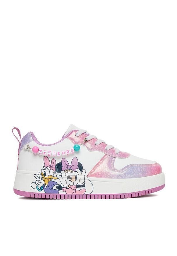 Sneakersy Mickey&Friends. Kolor: biały