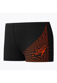 Speedo - Chłopięce Spodenki Kąpielowe Z Logo Medley. Kolor: pomarańczowy, wielokolorowy, żółty