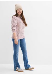 bonprix - Gruby sweter. Kolor: różowy #3