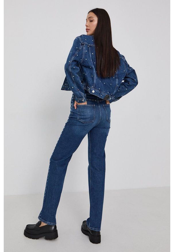 The Kooples - Jeansy Katy. Kolor: niebieski