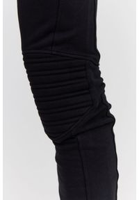 Balmain - BALMAIN Dresowe spodnie męskie z wypukłym logo. Kolor: czarny. Materiał: bawełna #4
