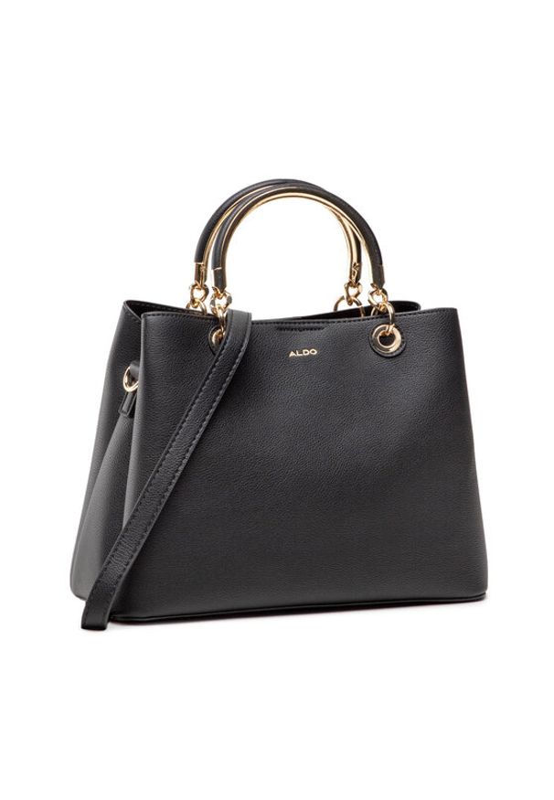 Aldo Torebka Surgoine 61945374 Czarny. Kolor: czarny. Materiał: skórzane