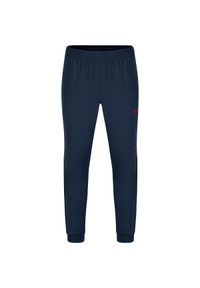 Spodnie dresowe dla dzieci Jako polyester Challenge. Kolor: niebieski, wielokolorowy, brązowy. Materiał: dresówka. Sport: piłka nożna