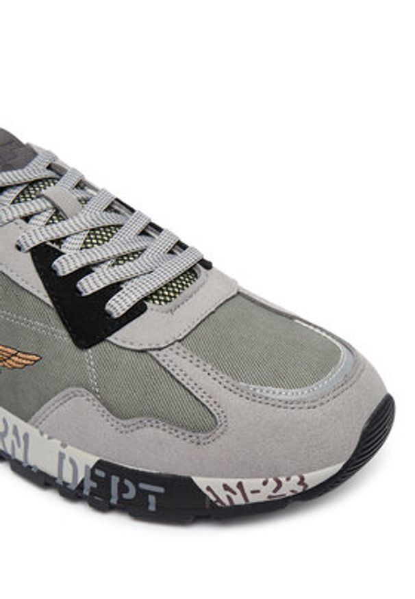 Aeronautica Militare Sneakersy 252SC0276UCT03380 Szary. Kolor: szary. Materiał: materiał