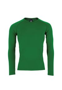 STANNO - Dziecięcy dżersej z długim rękawem Stanno Core Baselayer. Kolor: zielony. Materiał: jersey. Długość rękawa: długi rękaw. Długość: długie