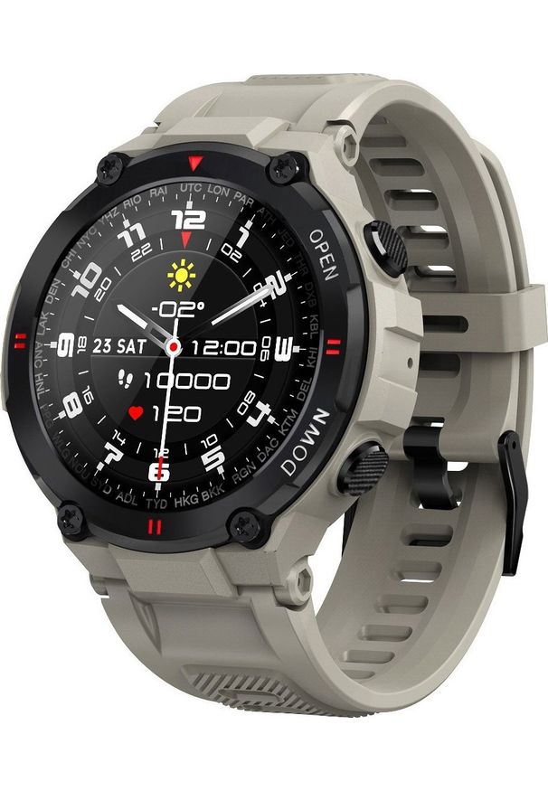 Smartwatch Gravity GT7-4 Szary (18735). Rodzaj zegarka: smartwatch. Kolor: szary