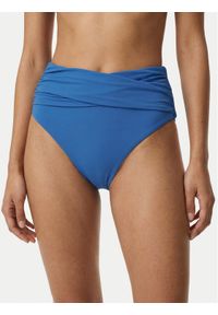 Seafolly Dół od bikini S.Collective 40643-942 Niebieski. Kolor: niebieski. Materiał: syntetyk #1