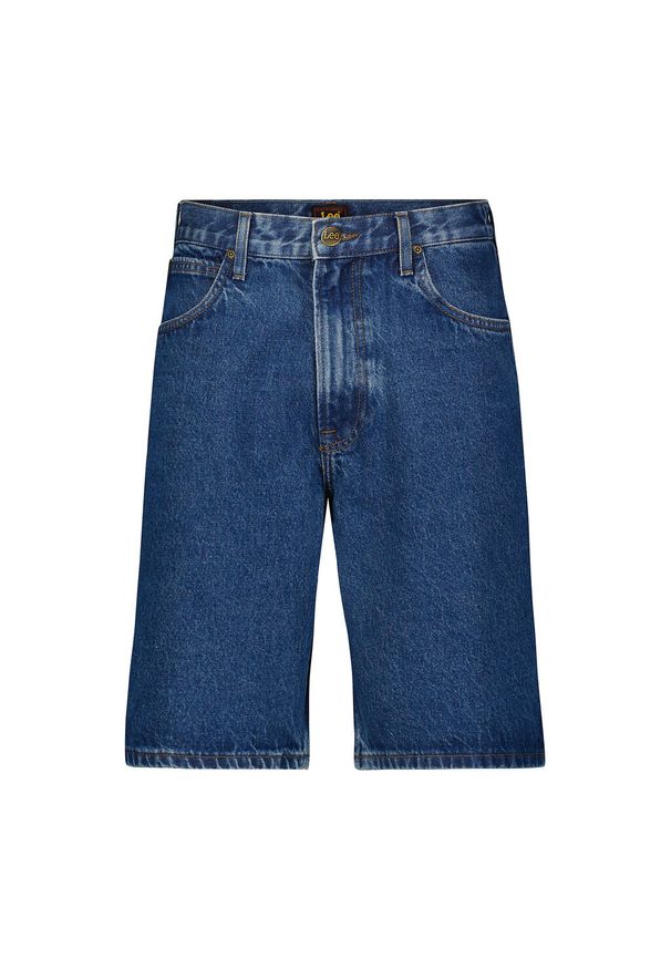 Lee - LEE MESKIE SPODNIE ASHER SHORT MID STONE WASH 112349331 L70U018040