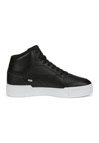 Buty Puma Ca Pro Mid W 386759 03 czarne. Zapięcie: pasek. Kolor: czarny. Materiał: skóra, guma. Wzór: paski. Sezon: lato #5