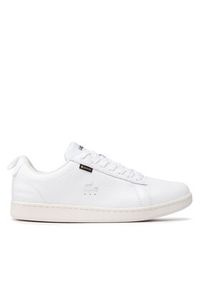 Lacoste Sneakersy Cornaby Evo Gtx 07221 Sma GORE-TEX 7-43SMA002065T Biały. Kolor: biały. Materiał: skóra. Technologia: Gore-Tex #6