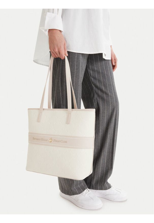 Beverly Hills Polo Club Torebka EO-BHPC-L-012-09 Écru