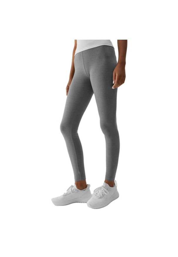 4f - Legginsy Damskie 4F. Kolor: szary