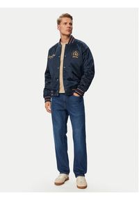 Tommy Jeans Kurtka bomber Tjm Souvenir DM0DM23220 Granatowy Regular Fit. Kolor: niebieski. Materiał: syntetyk #2