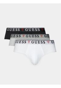 Guess Komplet 3 par slipów Brian U97G00 KCD31 Kolorowy. Materiał: bawełna. Wzór: kolorowy