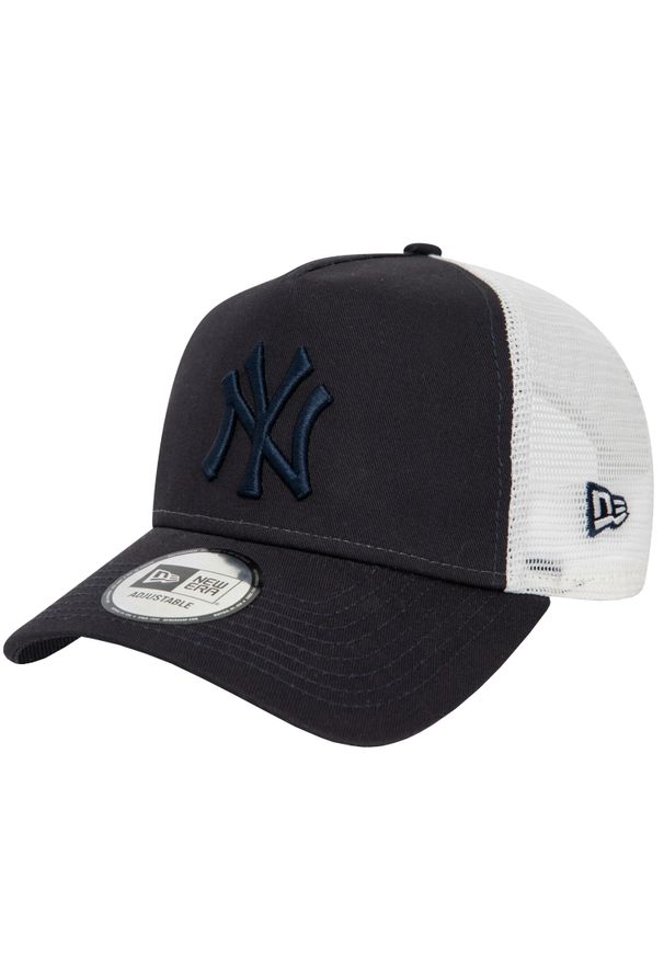 Czapka z daszkiem męska New Era League Essentials Trucker New York Yankees Cap. Kolor: niebieski. Materiał: bawełna