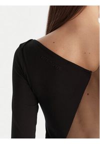 Patrizia Pepe Body 2M4504/338-J4R0 Czarny Slim Fit. Kolor: czarny. Materiał: syntetyk