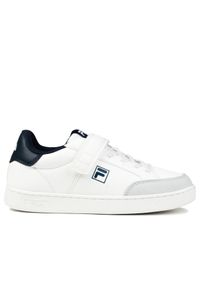 Buty dziecięce Fila COURTBAY VELCRO KID. Kolor: szary, niebieski, wielokolorowy, biały. Sport: turystyka piesza