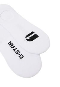 G-Star RAW - G-Star Raw Stopki AS_G-STAR_S_020_SS25 (3-PACK) Biały. Kolor: biały. Materiał: bawełna, materiał #3