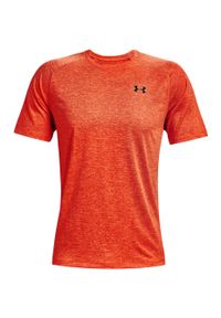 Koszulka fitness męska Under Armour Tech 2.0 SS. Kolor: pomarańczowy. Sport: fitness #1