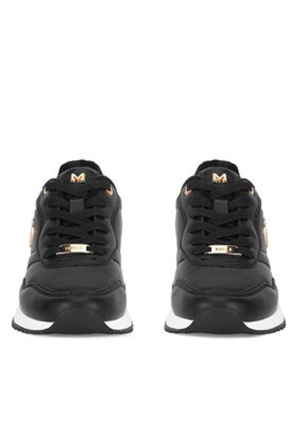 MEXX Sneakersy MI001008443W Czarny. Kolor: czarny. Materiał: skóra