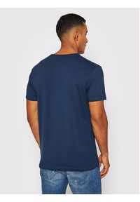 Pepe Jeans T-Shirt Original Basic 3 N PM508212 Granatowy Slim Fit. Kolor: niebieski. Materiał: bawełna #3