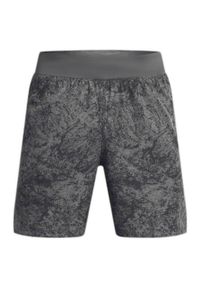 Spodenki do biegania męskie Under Armour Launch Pro 7" Printed. Kolor: szary. Sport: bieganie