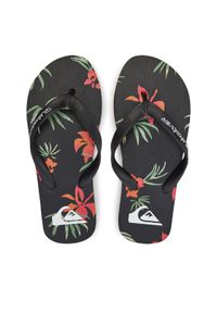 Quiksilver Japonki AQYL101360 Czarny. Kolor: czarny