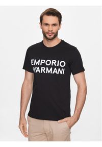 Emporio Armani Underwear T-Shirt 211831 3R479 00020 Czarny Regular Fit. Kolor: czarny. Materiał: bawełna