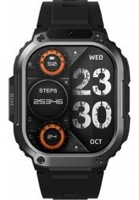 Smartwatch Zeblaze Smartwatch Zeblaze Thor SQ - czarny. Rodzaj zegarka: smartwatch. Kolor: czarny