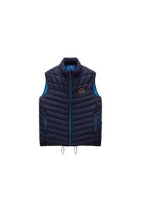 Kurtka puchowa bez rękawów Napapijri A-Lapaz V. Kolor: niebieski. Materiał: puch. Długość rękawa: bez rękawów #1