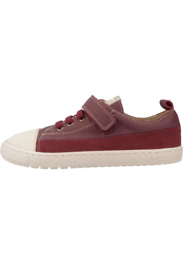 BLANDITOS BY CRIO'S - Kapcie BLANDITOS ANCLABD Czerwony. Kolor: czerwony. Materiał: skóra. Sport: turystyka piesza