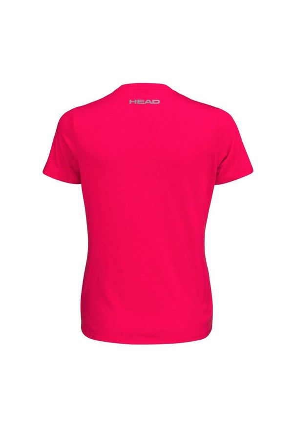 Head - T-shirt damski Club Lucy. Kolor: różowy. Materiał: poliester, bawełna, materiał, jersey