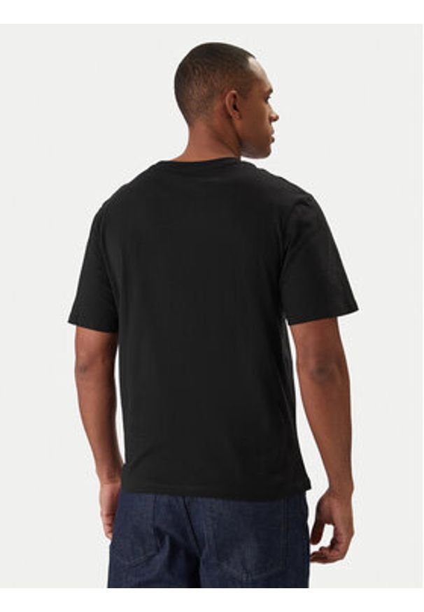 Jack & Jones T-Shirt Brat Tee 12288103 Czarny Regular Fit. Kolor: czarny. Materiał: bawełna