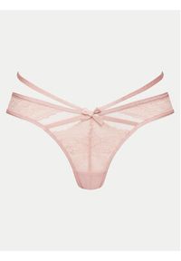 Hunkemöller Komplet stringów 301423 Różowy. Kolor: różowy. Materiał: syntetyk #3