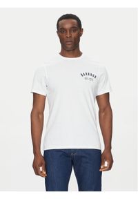 Barbour T-Shirt Preppy MTS0502WH11 Biały Tailored Fit. Kolor: biały. Materiał: bawełna #1