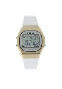 Furla Zegarek Digital WW00040-VIT000-01B00-1-007-20-CN-W Biały. Kolor: biały