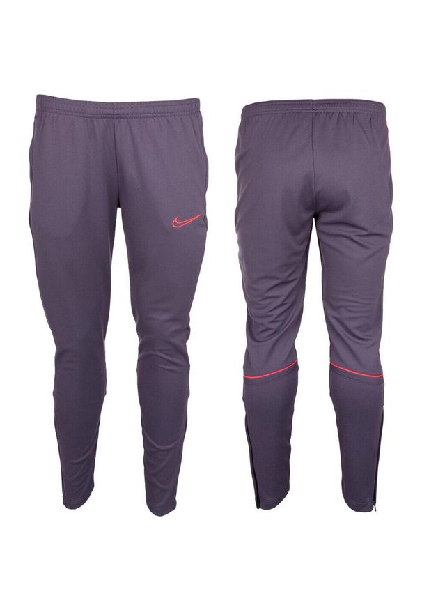 Spodnie Sportowe damskie Nike Dri-FIT Academy. Kolor: fioletowy. Technologia: Dri-Fit (Nike)