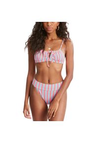 Góra od bikini Billabong Surf Stripe Coco Bralette. Kolor: niebieski