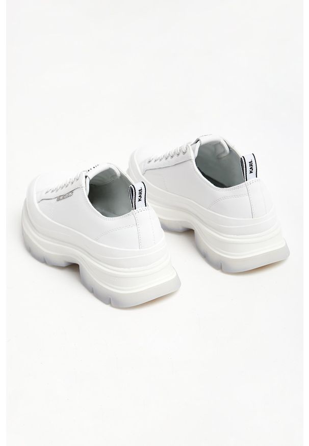 Karl Lagerfeld - Sneakersy męskie skórzane KARL LAGERFELD. Materiał: skóra