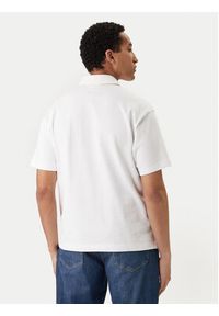 Guess Jeans Polo M6GP13 KCYM1 Biały Oversize. Typ kołnierza: polo. Kolor: biały. Materiał: bawełna #4