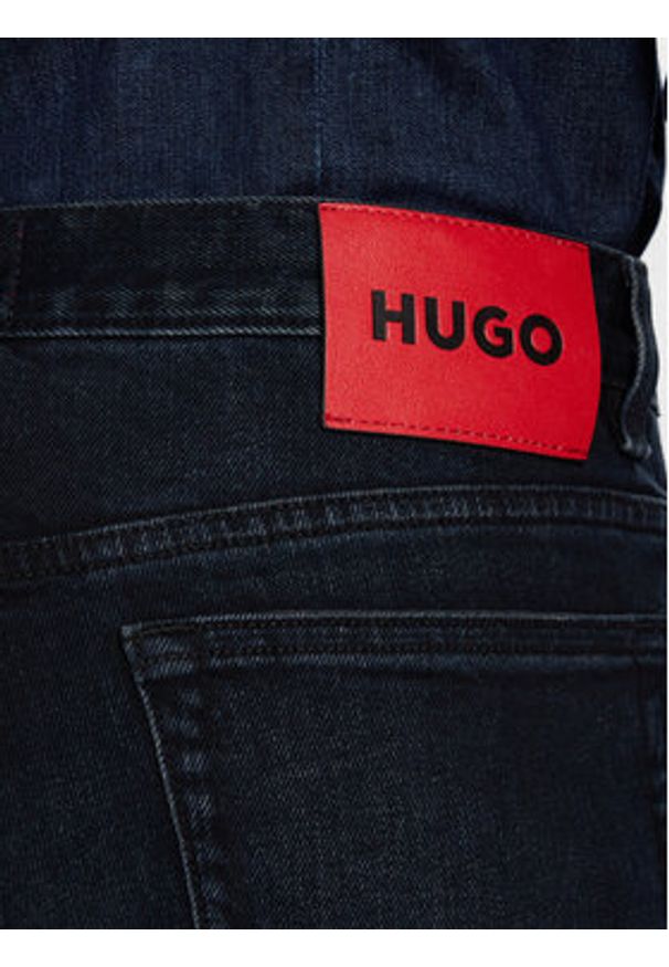 Hugo - HUGO Jeansy 50547255 Granatowy Slim Fit. Kolor: niebieski