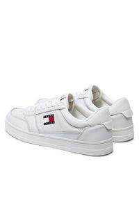 Tommy Jeans Sneakersy Tjm The Greenwich New Ess EM0EM01574 Biały. Kolor: biały. Materiał: skóra #6