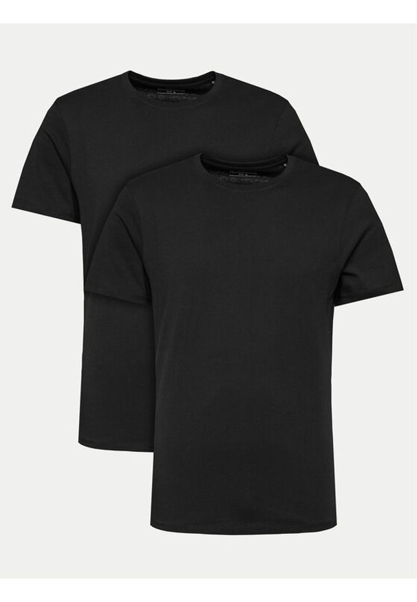 Henderson Komplet 2 t-shirtów Access 41637 Czarny Regular Fit. Kolor: czarny. Materiał: bawełna