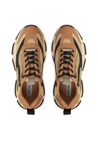 Steve Madden Sneakersy Possession-E SM19000033 Khaki. Kolor: brązowy. Materiał: skóra