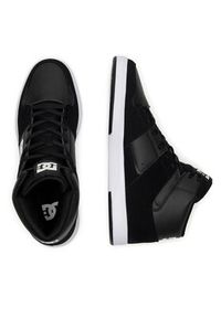 DC Shoes Sneakersy CURE HI TOP ADYS400072-BKW Czarny. Kolor: czarny. Materiał: skóra #2