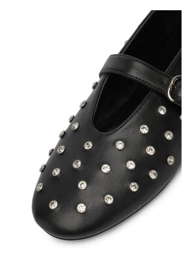 Badura Baleriny NASTU-D005-68-5 Czarny. Kolor: czarny. Materiał: syntetyk, skóra